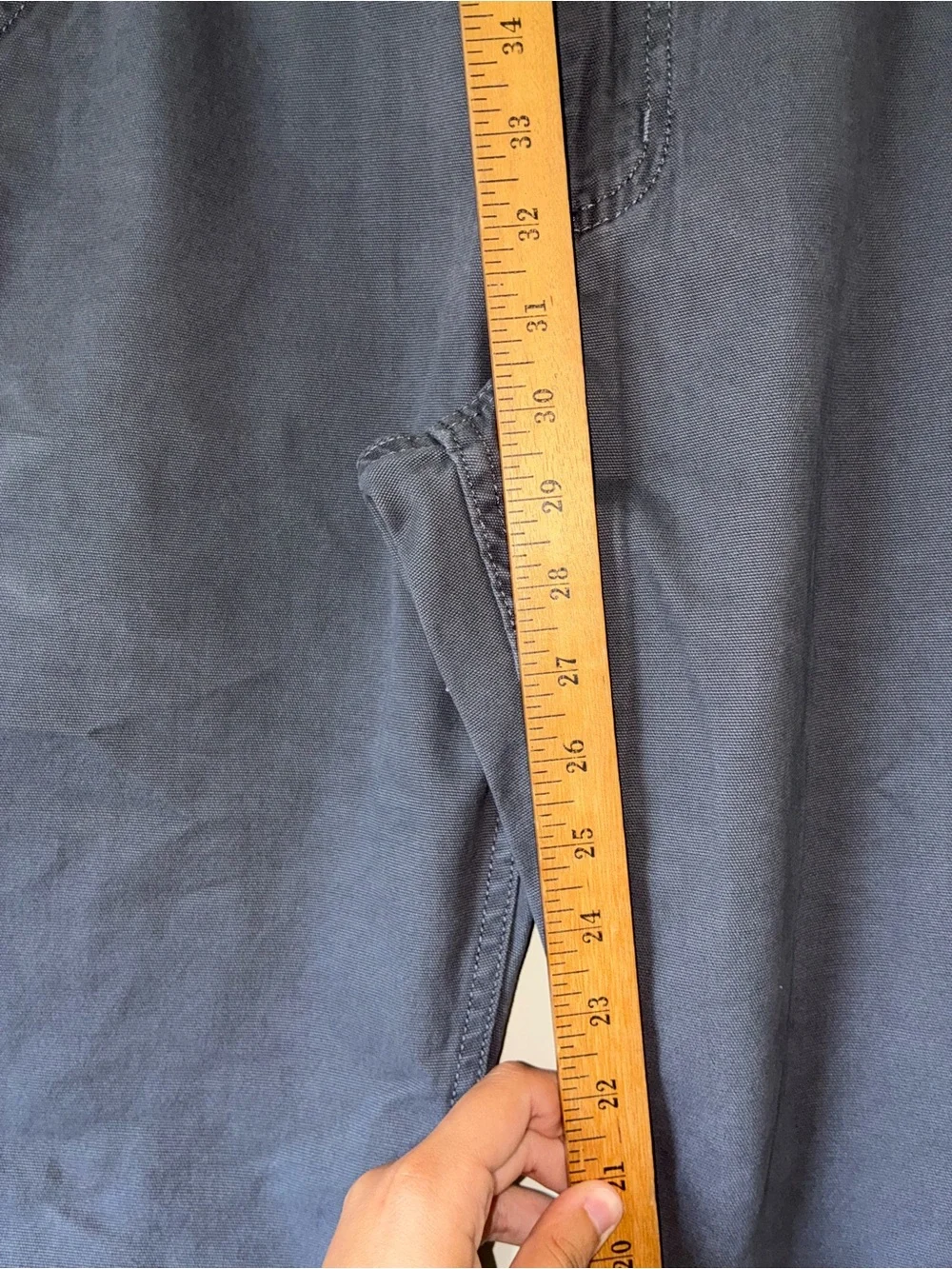 Carhartt Rugged Relaxed Straight Work Pants Men’s 32 x 30 Gray Canvas Workwear